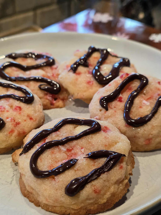 White Chocolate Peppermint Cookie