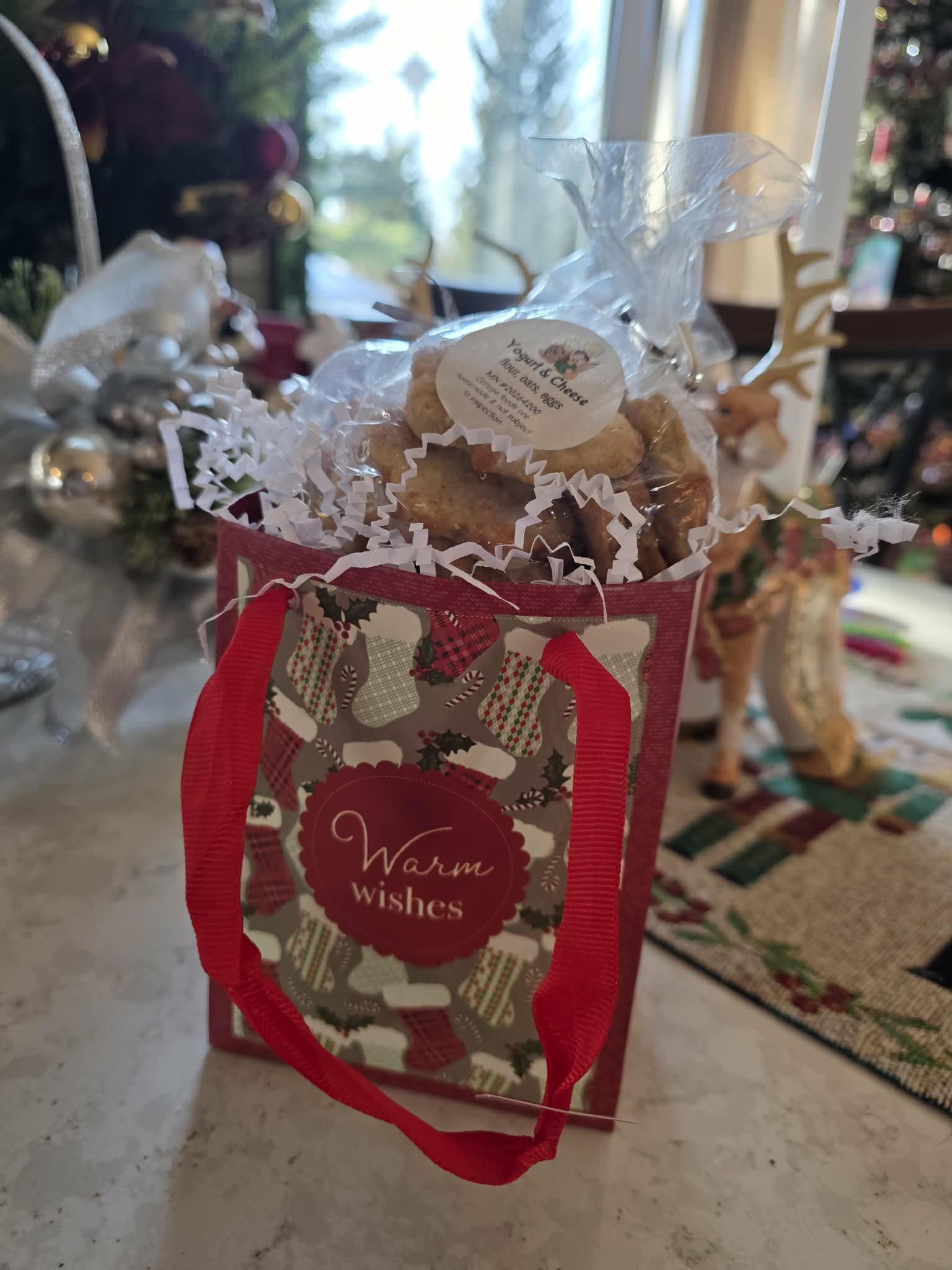 Gift of dog treats