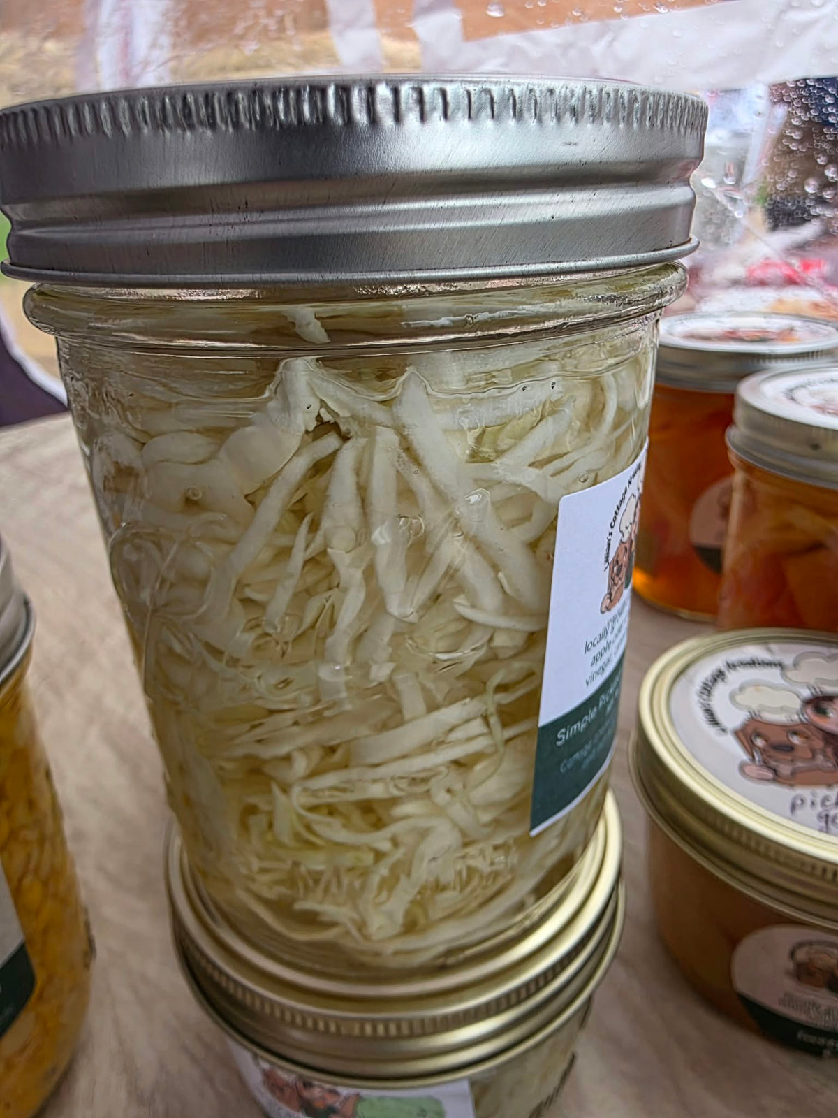 Simple Pickled Salt Cabbage