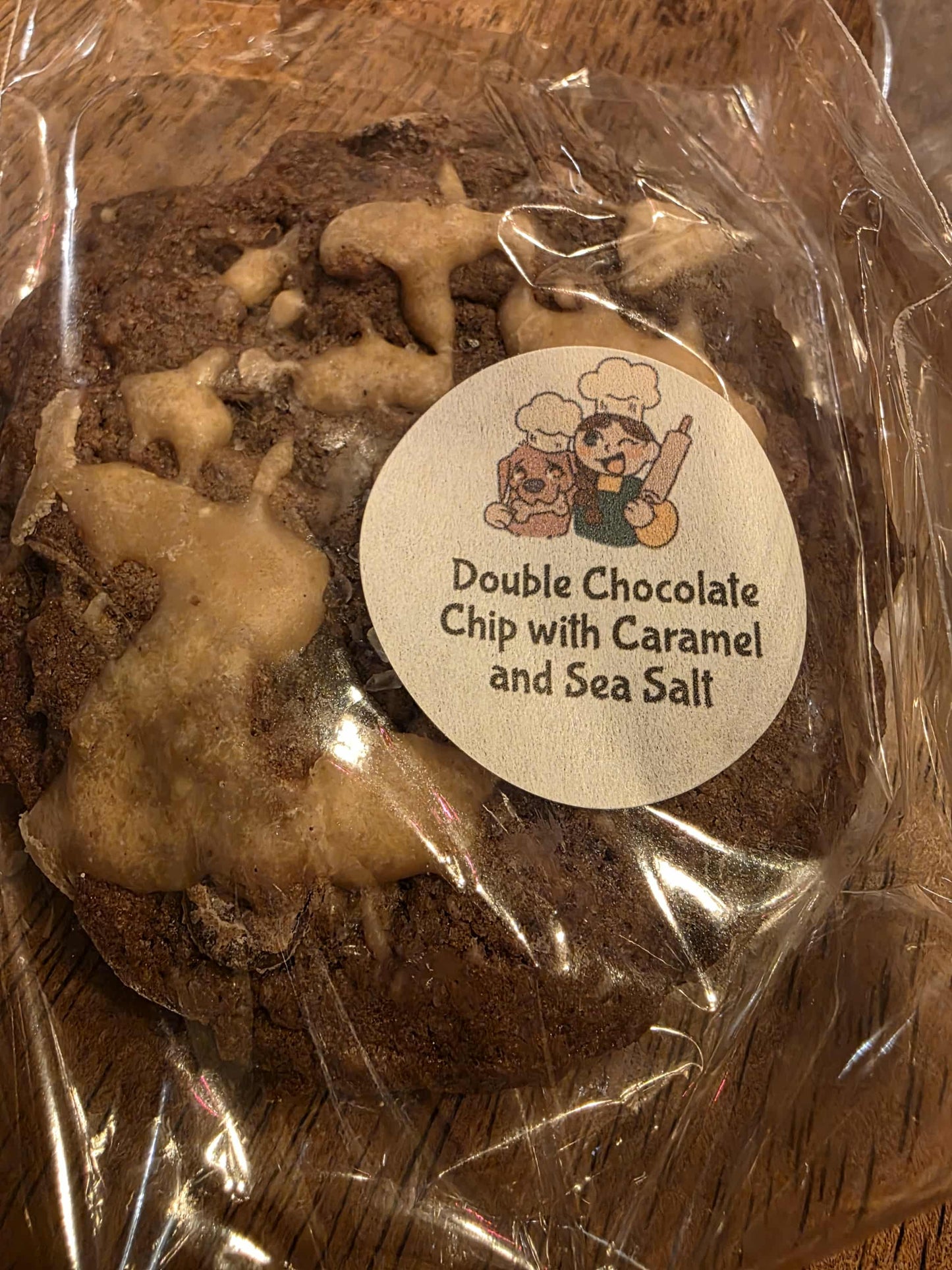 Double Chocolate Chip with Caramel and Sea Salt