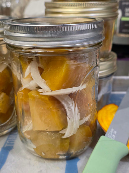Simple Sweet Golden Beets (with onion)