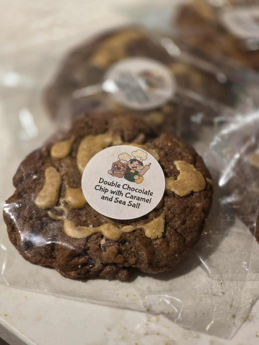 Double Chocolate Chip with Caramel and Sea Salt