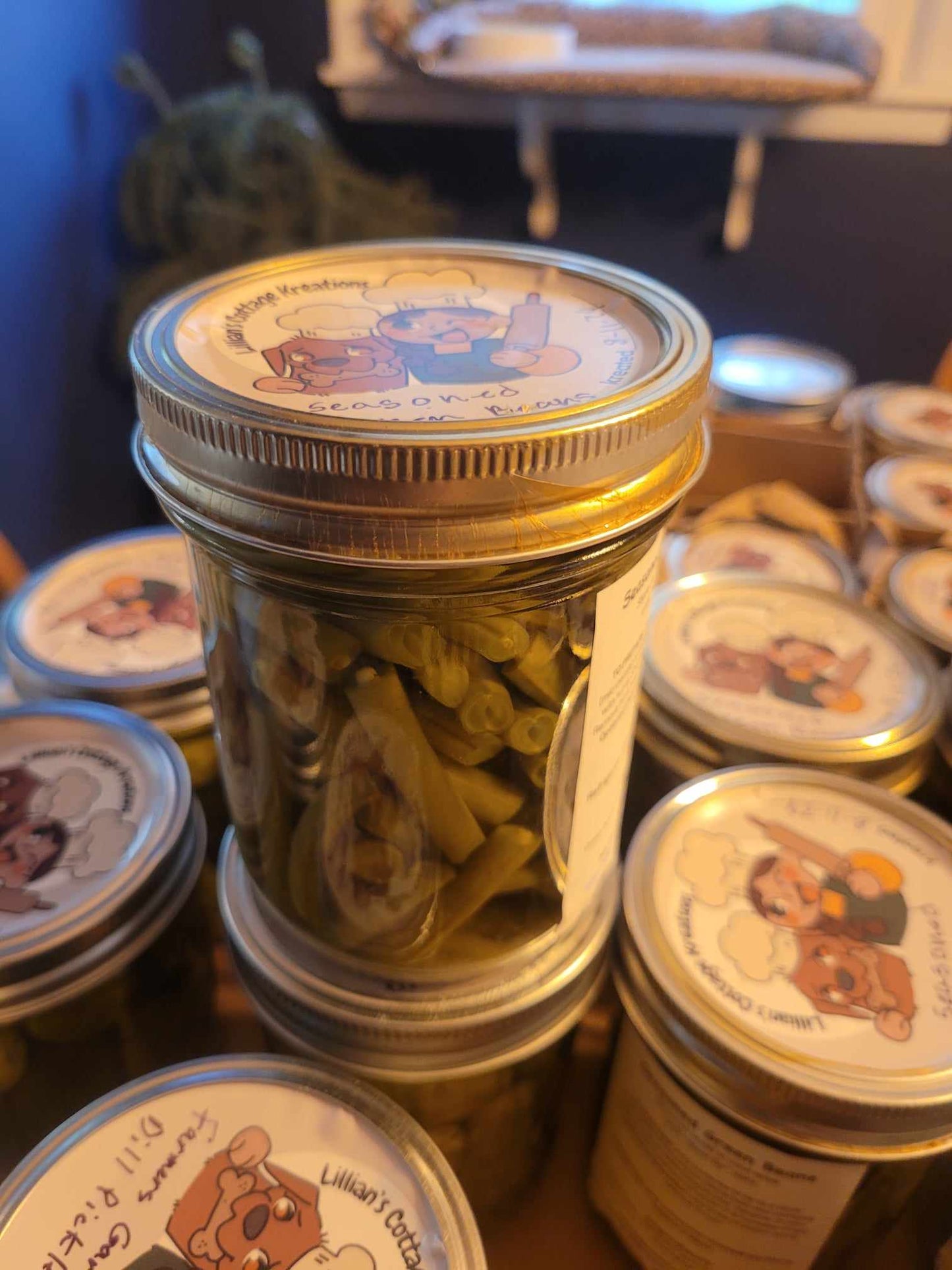 Pre-seasoned Canned Green Beans