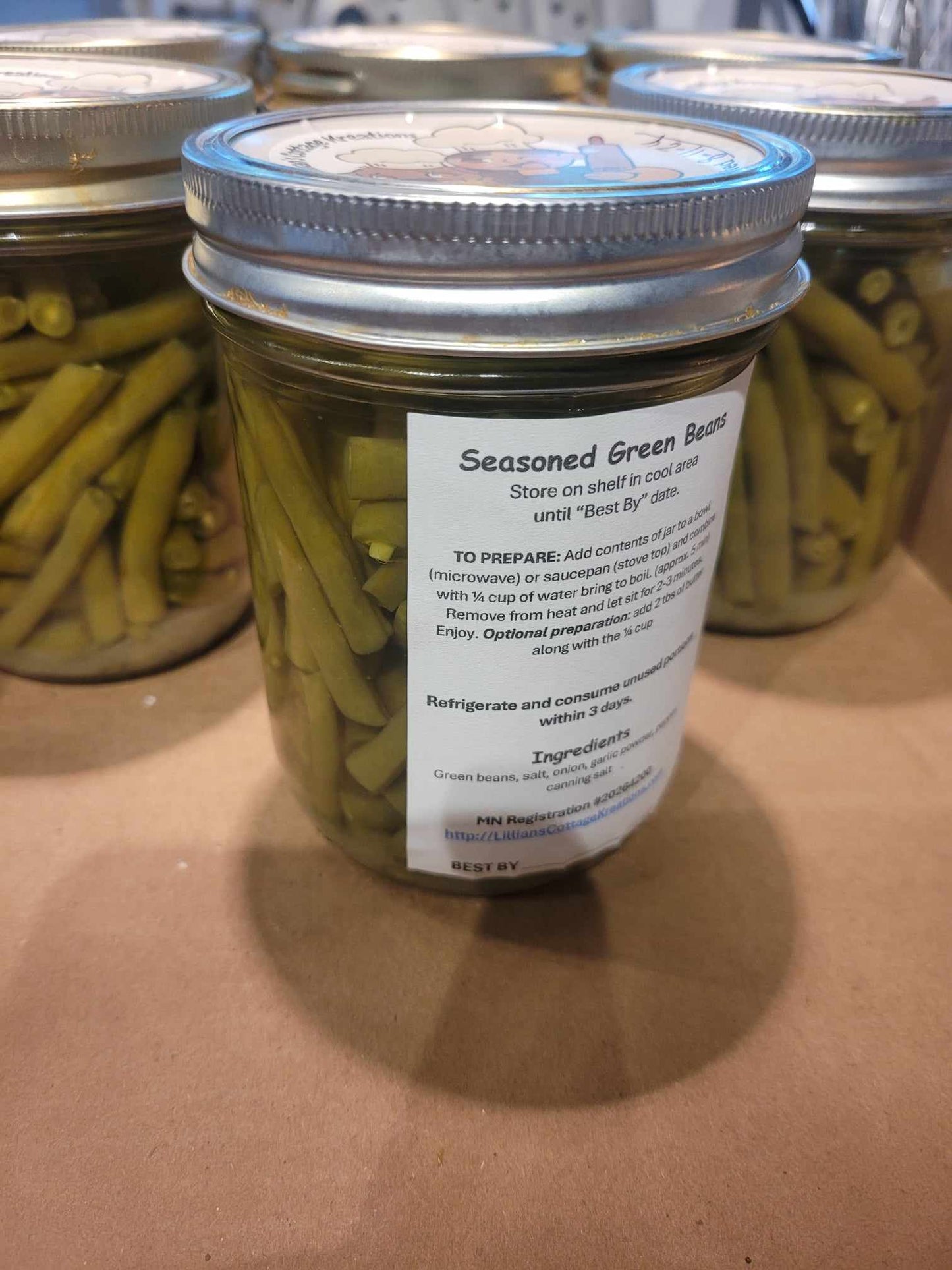 Pre-seasoned Canned Green Beans