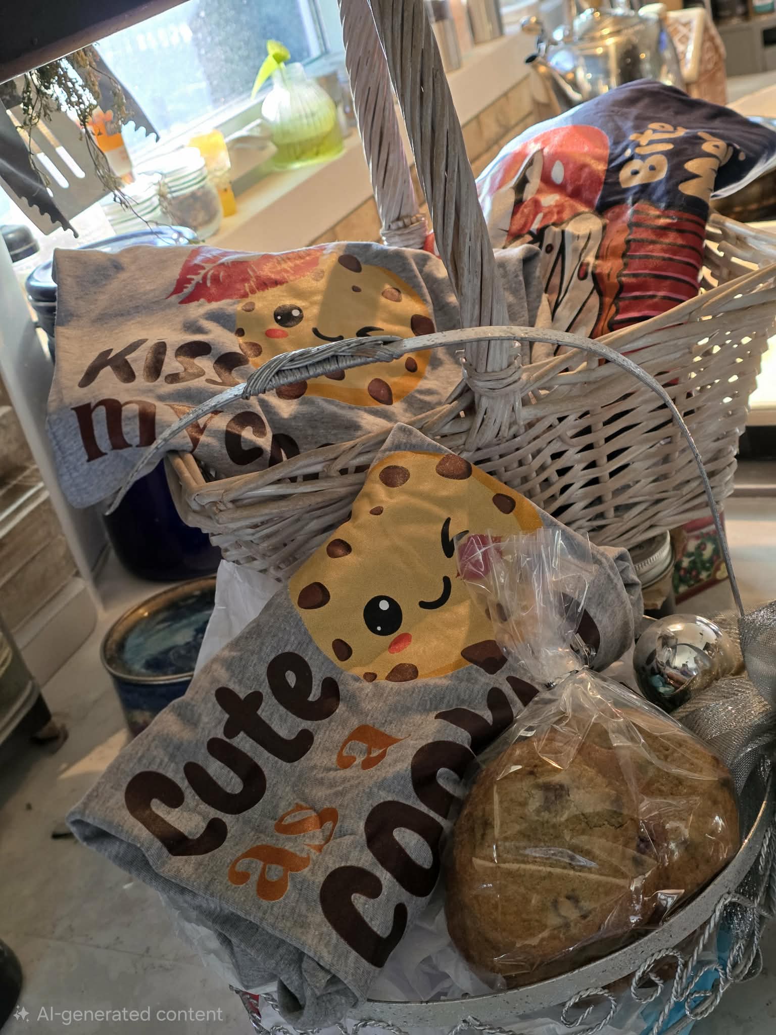 Comfort and Cookie gift basket