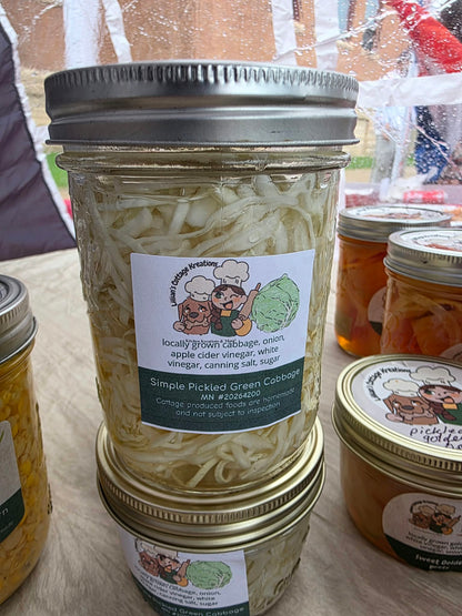 Simple Pickled Salt Cabbage