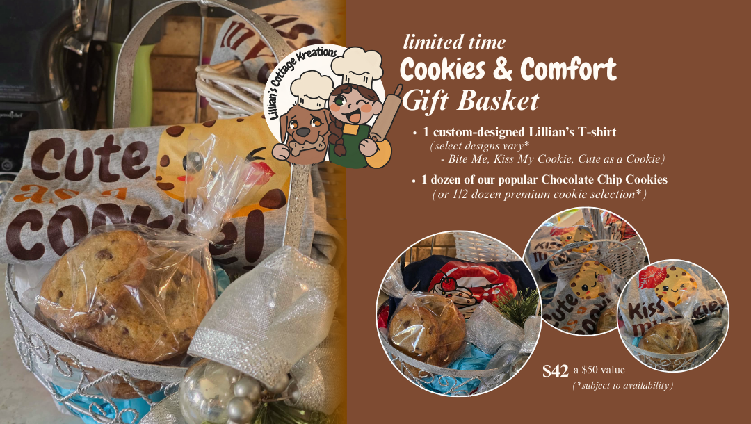 Comfort and Cookie gift basket