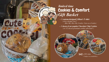 Comfort and Cookie gift basket