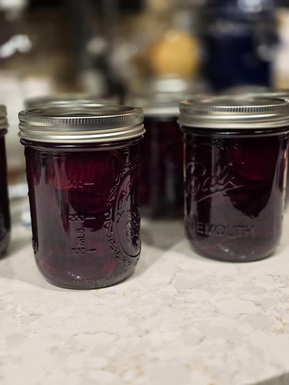 Sweet Pickled Beets (with onion)