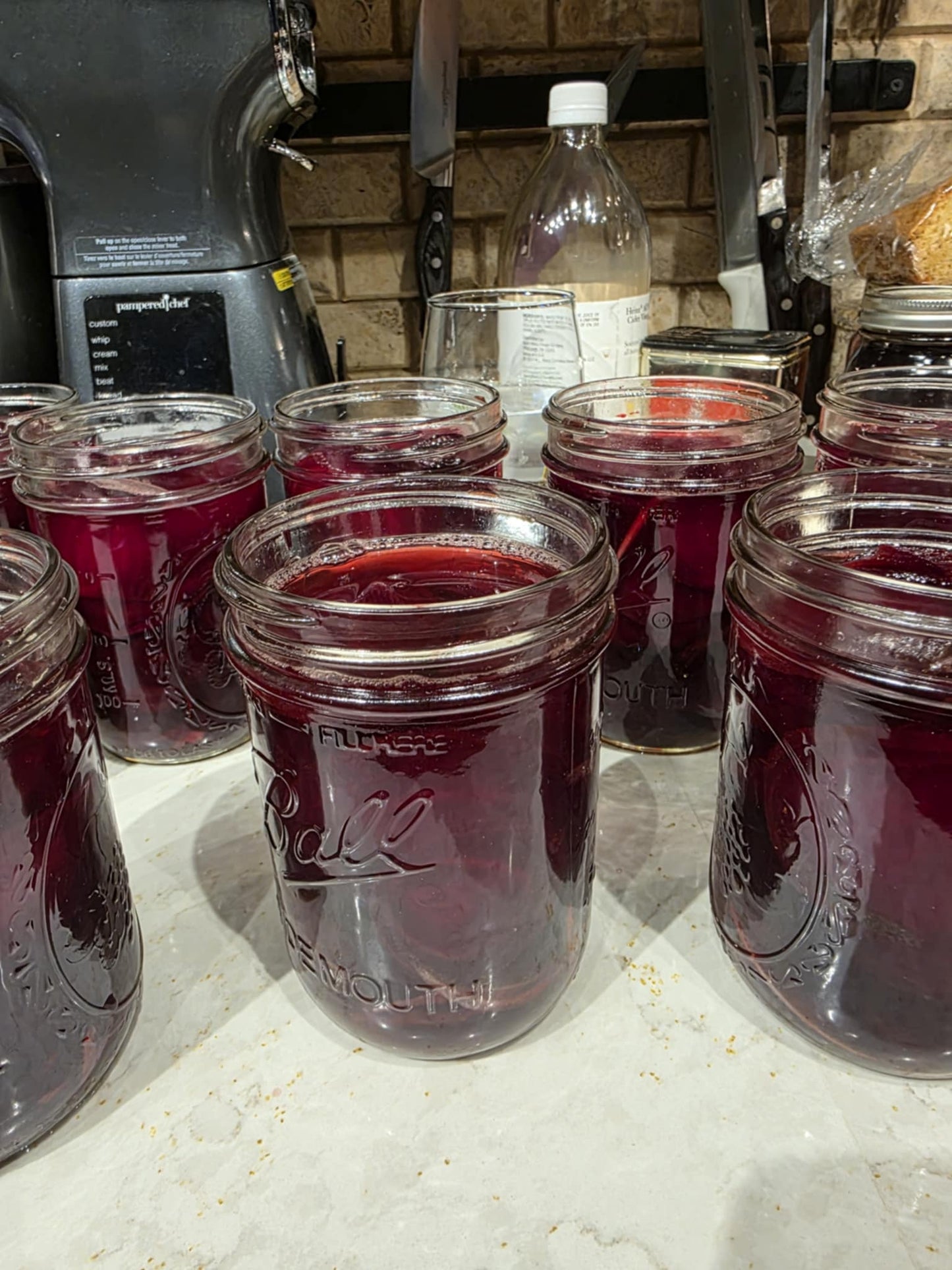Sweet Pickled Beets (with onion)