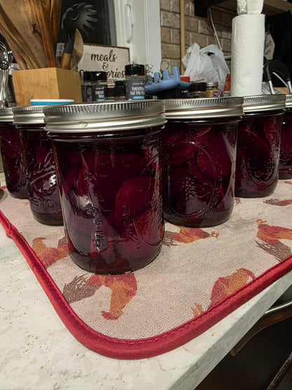 Sweet Pickled Beets (with onion)