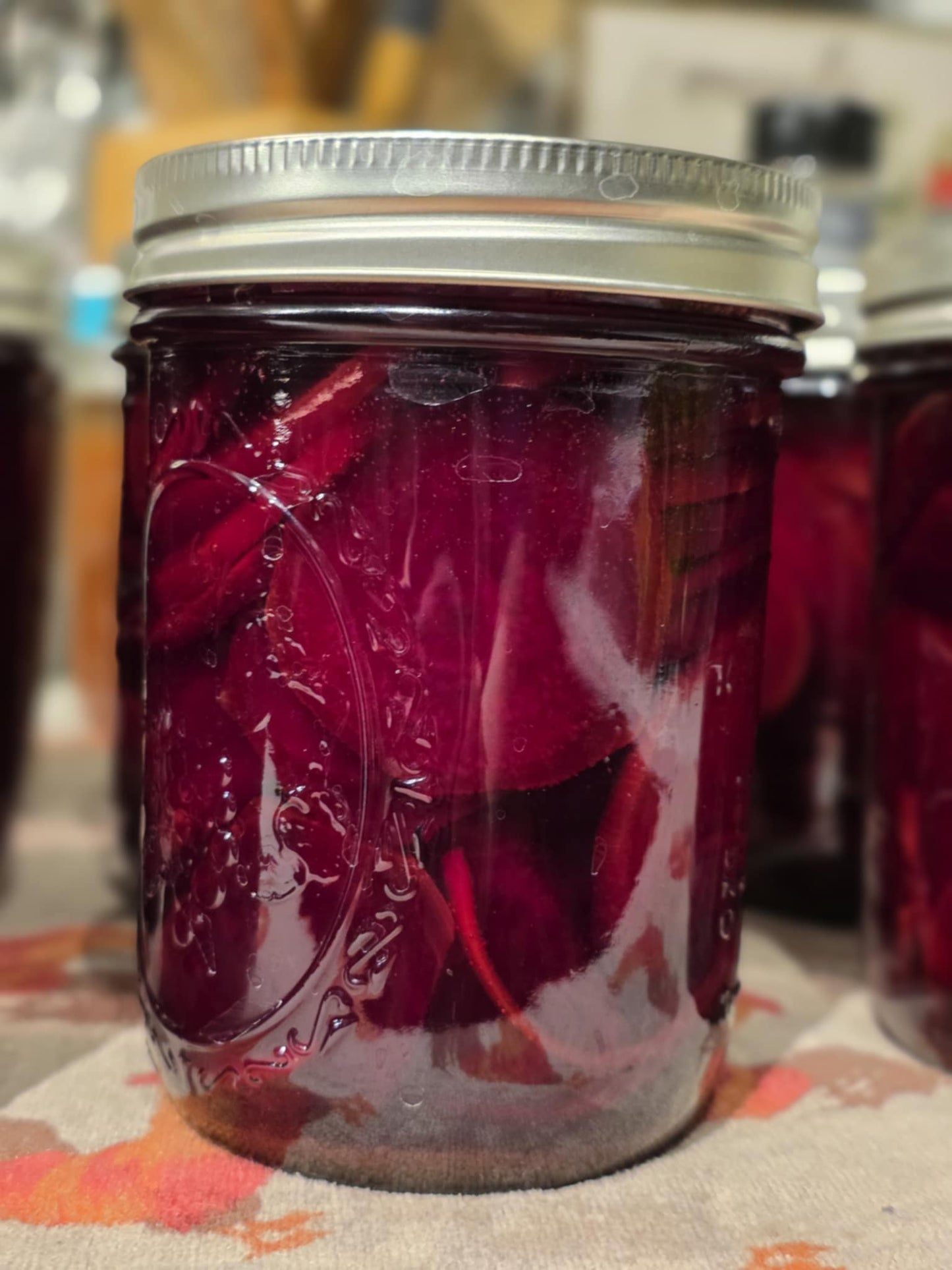 Sweet Pickled Beets (with onion)