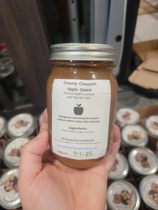 Creamy Spiced Apple Sauce