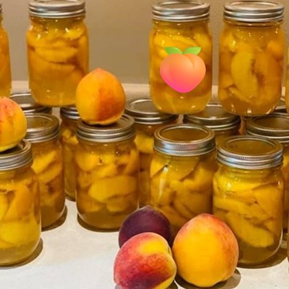 Canned Georgia Peaches