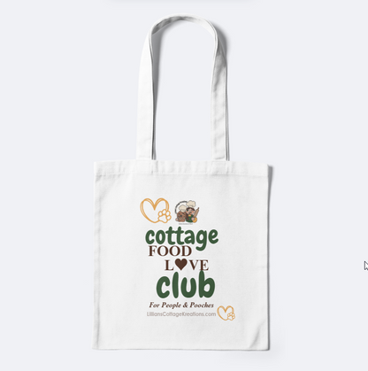 Food Love Club Shopping Bag