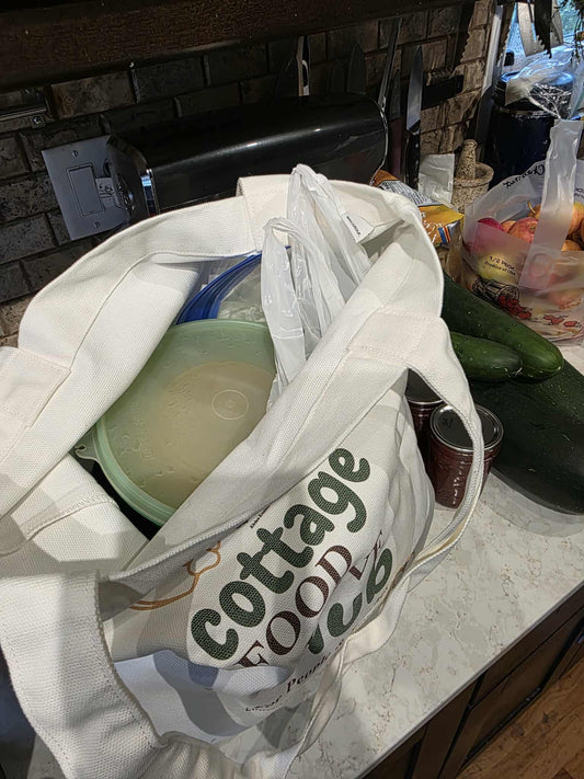 Food Love Club Shopping Bag