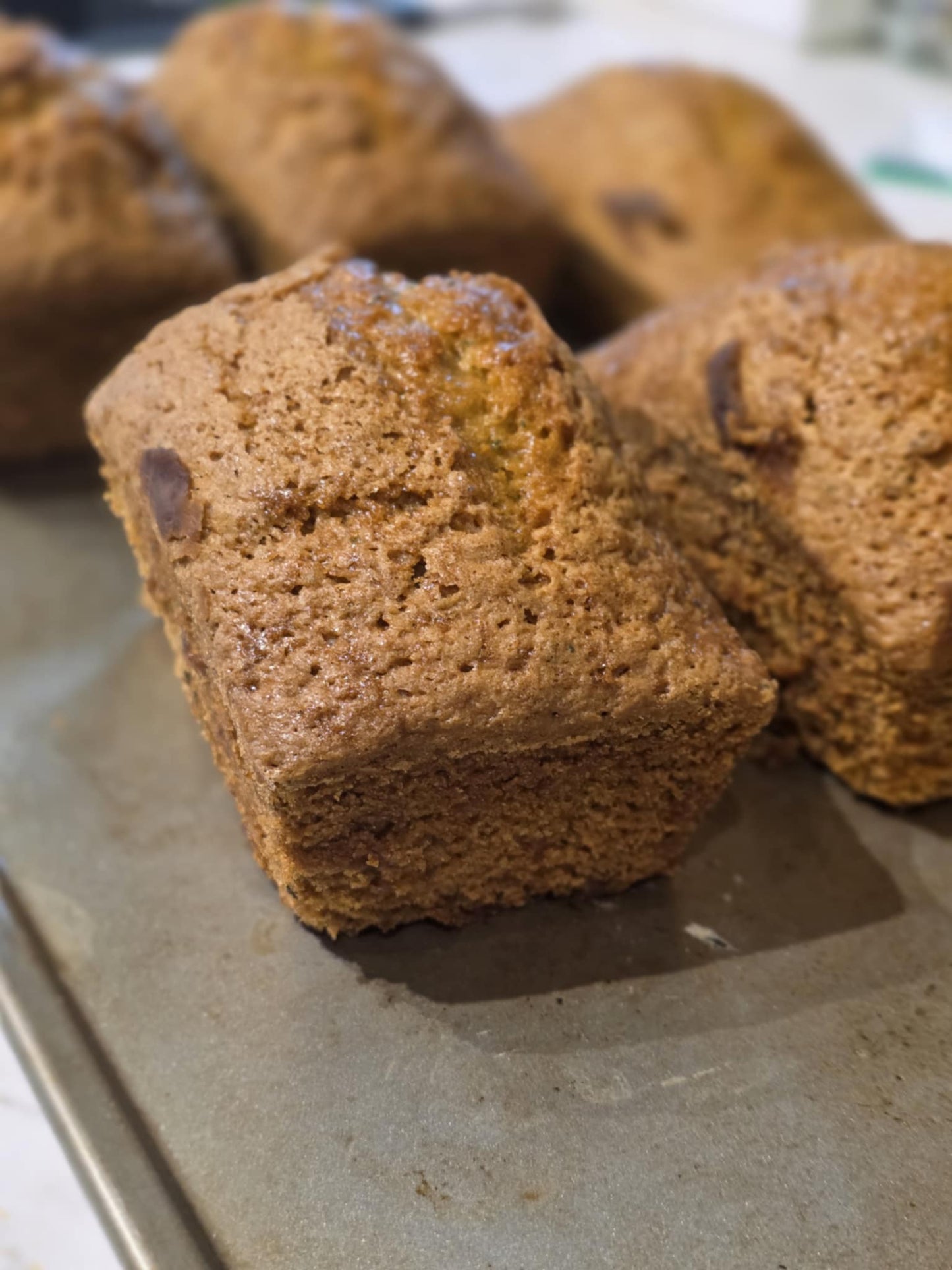 Mini-Zucchini Bread Loaf