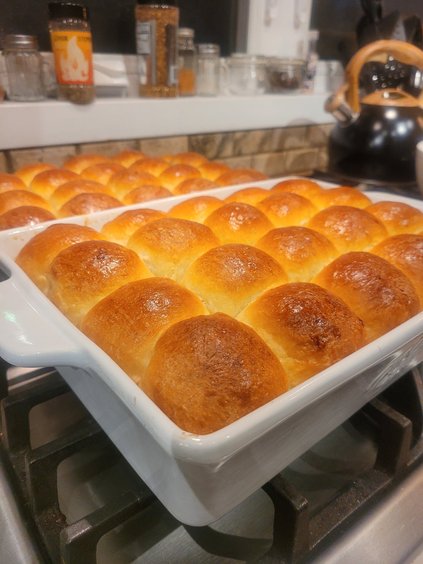 Lillian's Cottage Kreations Milk Bread Rolls