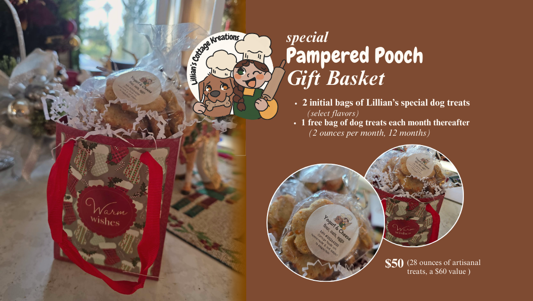 Gift Basket - Pampered Pooch Subscription