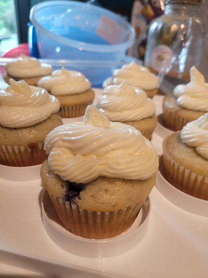 Cream Cheese Frosted Cupcakes