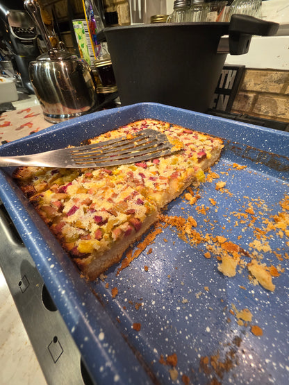 Summer Rhubarb Bars